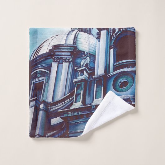 Borromini's Facade Bad Handdoek (Wasdoekje)