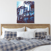 Borromini's Facade Canvas Afdruk (Insitu (Slaapkamer))