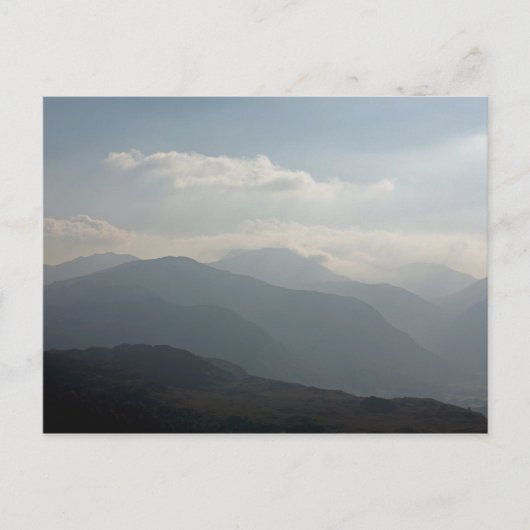 Borrowdale Keswick Lake District England Briefkaart (Voorkant)