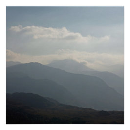 Borrowdale uit het district Wallacrag Keswick Lake Perfect Poster