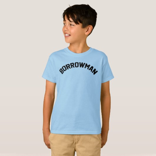 Borrowman Originele Kinderen T-shirt (Voorkant volledig)