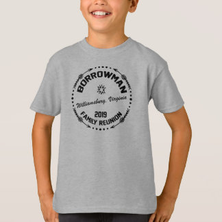 Borrowman Reunion Shirt Kinder