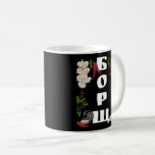 Borsch Oekraïense Voedsel Oekraïense Vyshyvanka St Koffiemok (Voorkant rechts)