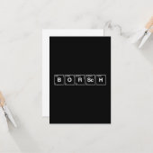 Borsch Ukraine Food T-shirt  Kaart (Voorkant / Achterkant in situ)