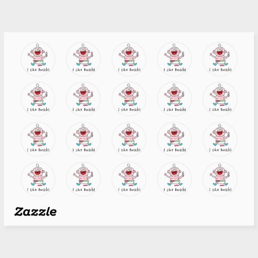 Borscht Baby Stickers (Vel)