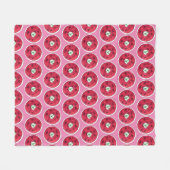 Borscht Eastern European Red Beet Beet Soup Fleece Deken (Voorkant (Horizontaal))