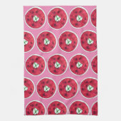 Borscht Eastern European Red Beet Beet Soup Theedoek (Verticaal)