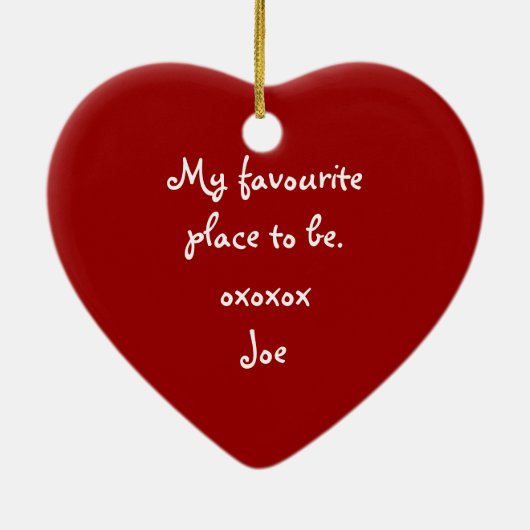 Borshch Power voor Baba's Kitchen Keramisch Ornament (Achterkant)