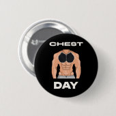 Borst Dag Bench Press Pecs Bodybuilding Ronde Button 5,7 Cm (Voorkant /achterkant)
