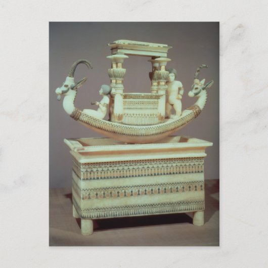 Borst met een boot met twee kop briefkaart (Voorkant)