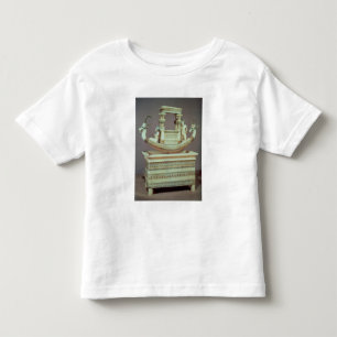 Borst met een boot met twee kop kinder shirts