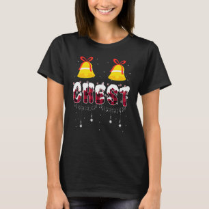 Borst Noten Kerst Bijpassende Koppel Kastanjes 6 T-shirt