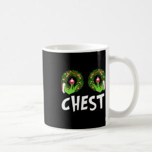 Borst Noten Kerst Leuk Matching Paar Borst Noten Koffiemok