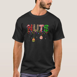 Borst Noten Kerst Lichten Koppels Matching Family T-shirt