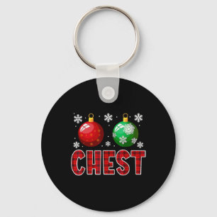 Borst noten leuk bijpassende kastanjes kerst paar sleutelhanger