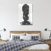 Borst van Friedrich Nietzsche Duits Canvas Afdruk (Insitu (Slaapkamer))