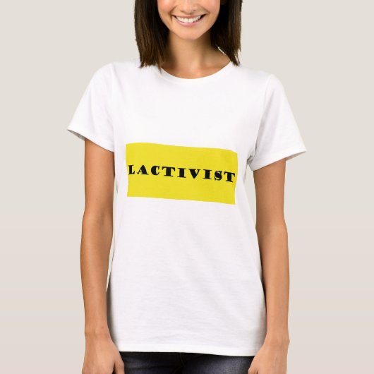 Borstactivist T-shirt (Voorkant)