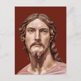 BORSTBEELD VAN CHRISTUS DE REDDER door MICHELANGEL Briefkaart