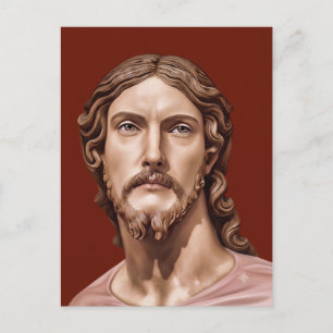 BORSTBEELD VAN CHRISTUS DE REDDER door MICHELANGEL Briefkaart