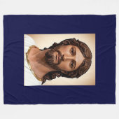 BORSTBEELD VAN CHRISTUS DE REDDER door MICHELANGEL Fleece Deken (Voorkant (Horizontaal))