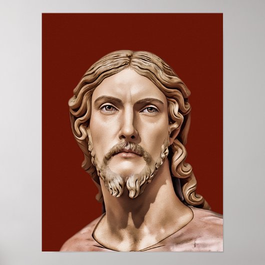 BORSTBEELD VAN CHRISTUS DE REDDER door MICHELANGEL Poster (Voorkant)