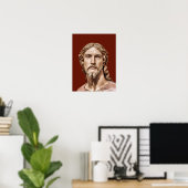 BORSTBEELD VAN CHRISTUS DE REDDER door MICHELANGEL Poster (Thuiskantoor)