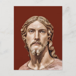 BORSTBEELD VAN CHRISTUS DE REDDERS door MICHELANGE Briefkaart