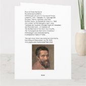 BORSTBEELD VAN CHRISTUS DE REDDERS door MICHELANGE Kaart (Achterkant)
