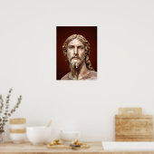 BORSTBEELD VAN CHRISTUS DE REDDERS door MICHELANGE Poster (Keuken)
