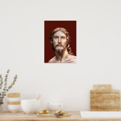 BORSTBEELD VAN CHRISTUS DE REDDERS door MICHELANGE Poster (Keuken)