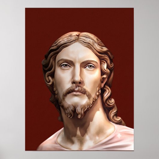 BORSTBEELD VAN CHRISTUS DE REDDERS door MICHELANGE Poster (Voorkant)