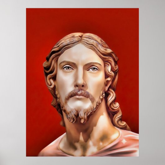 BORSTBEELD VAN CHRISTUS DE REDDERS door MICHELANGE Poster (Voorkant)