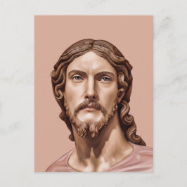 BORSTBEELD VAN CHRISTUS DE VERLOSSER door MICHELAN Briefkaart