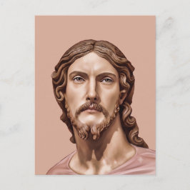 BORSTBEELD VAN CHRISTUS DE VERLOSSER door MICHELAN Briefkaart
