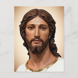 BORSTBEELD VAN CHRISTUS DE VERLOSSER door MICHELAN Briefkaart