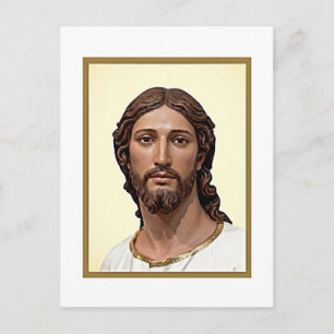 Borstbeeld van Christus de Verlosser door MICHELAN Briefkaart