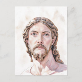 Borstbeeld van Christus de Verlosser door MICHELAN Briefkaart