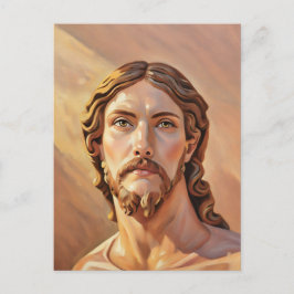 BORSTBEELD VAN CHRISTUS DE VERLOSSER door MICHELAN Briefkaart