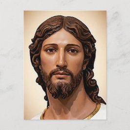 BORSTBEELD VAN CHRISTUS DE VERLOSSER door MICHELAN Briefkaart