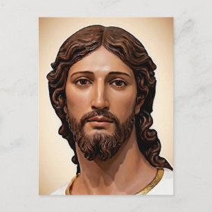 BORSTBEELD VAN CHRISTUS DE VERLOSSER door MICHELAN Briefkaart
