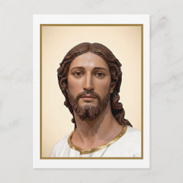 BORSTBEELD VAN CHRISTUS DE VERLOSSER door MICHELAN Briefkaart