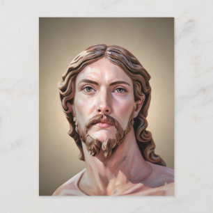 BORSTBEELD VAN CHRISTUS DE VERLOSSER door MICHELAN Briefkaart
