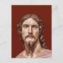 BORSTBEELD VAN CHRISTUS DE VERLOSSER door MICHELAN Briefkaart