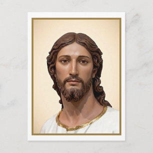 Borstbeeld van Christus de Verlosser door MICHELAN Briefkaart