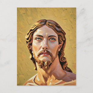 BORSTBEELD VAN CHRISTUS DE VERLOSSER door MICHELAN Briefkaart