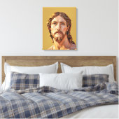BORSTBEELD VAN CHRISTUS DE VERLOSSER door MICHELAN Canvas Afdruk (Insitu (Slaapkamer))