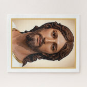 BORSTBEELD VAN CHRISTUS DE VERLOSSER door MICHELAN Legpuzzel (Horizontaal)