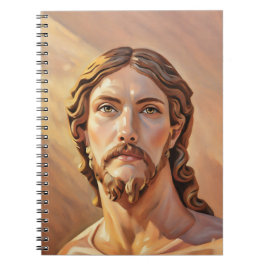 Borstbeeld van Christus de Verlosser door MICHELAN Notitieboek