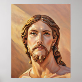 BORSTBEELD VAN CHRISTUS DE VERLOSSER door MICHELAN Poster