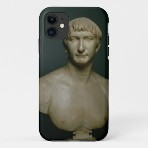 Borstbeeld van keizer Trajanus (53-117 na Chr.) 1e iPhone 11 Hoesje